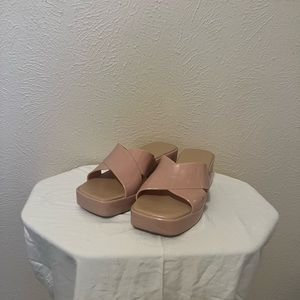 Jeffrey Campbell Bubblegum Platform Sandal Tan